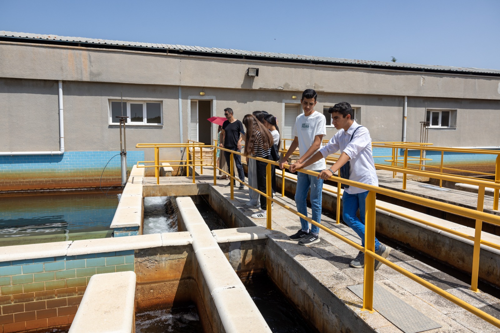 Lise öğrencileri içme suyunun serüvenine tanıklık etti