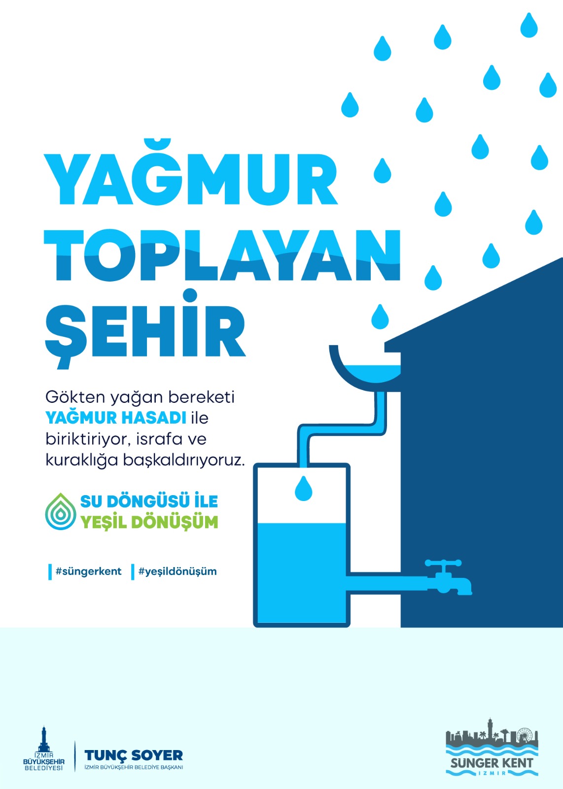 Başkan Soyer Sünger Kent İzmir Projesi’ni tanıtacak