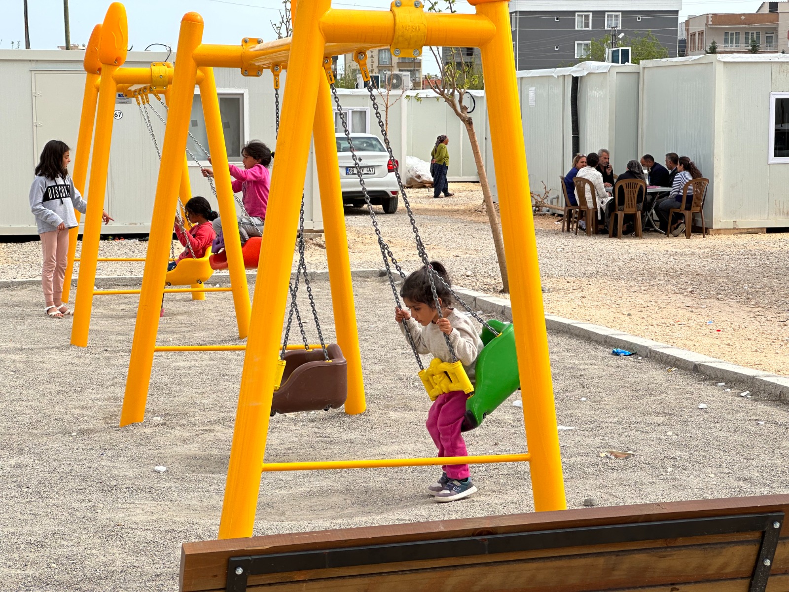 İzmir Büyükşehir Belediyesi’nin Adıyaman’da kurduğu konteyner kent hizmete girdi
