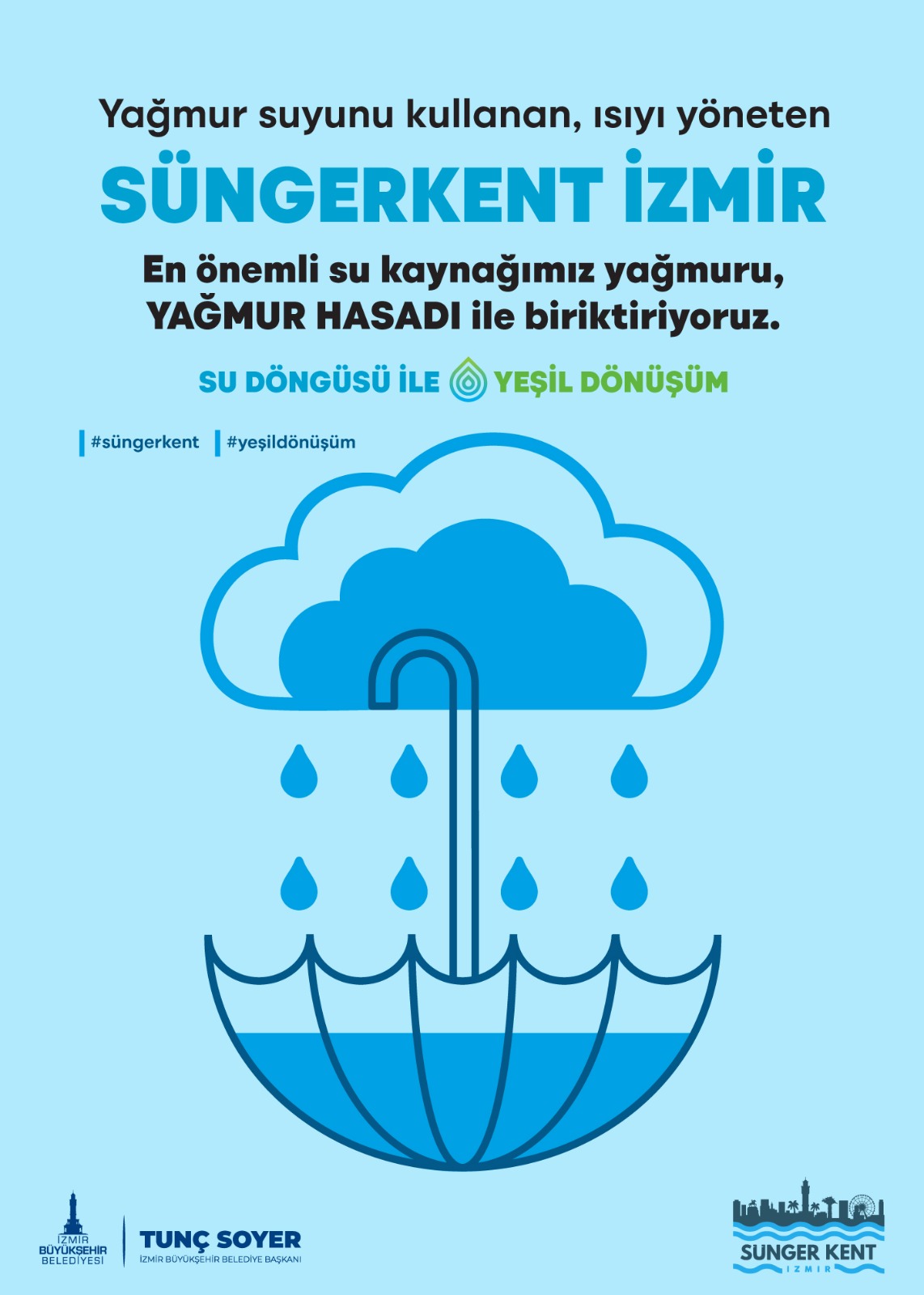Başkan Soyer Sünger Kent İzmir Projesi’ni tanıtacak